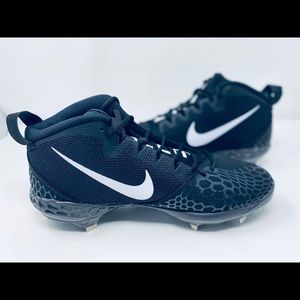 Nike Force Zoom Trout 5 Pro Men's Mid Metal
